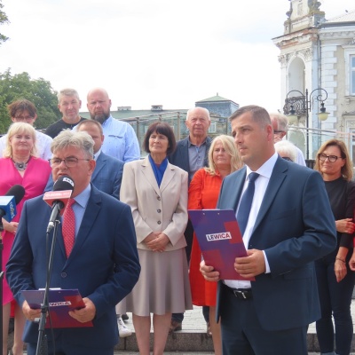 Konferencja prasowa Nowej Lewicy